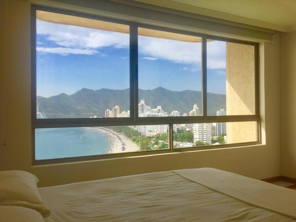 Edificio El Penon Del Rodadero Appartement Santa Marta  Buitenkant foto