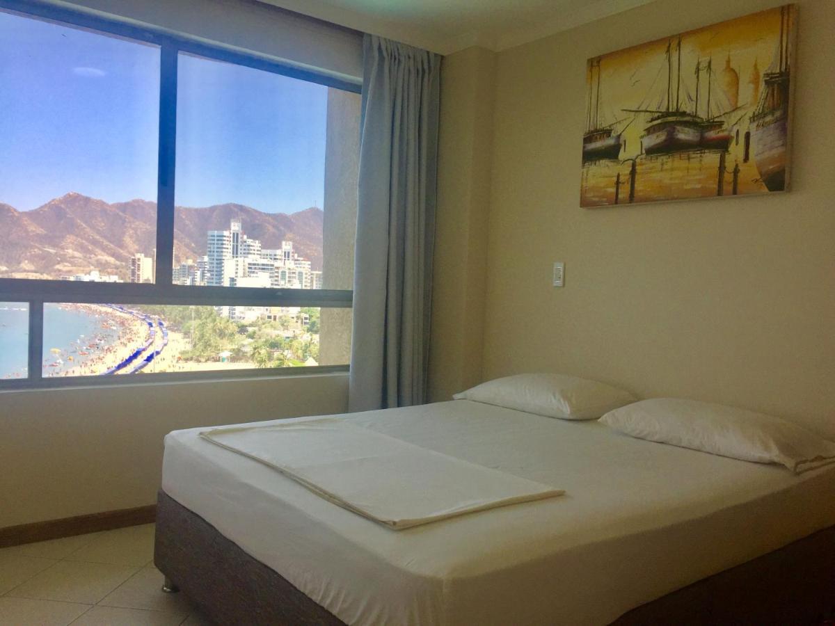 Edificio El Penon Del Rodadero Appartement Santa Marta  Buitenkant foto