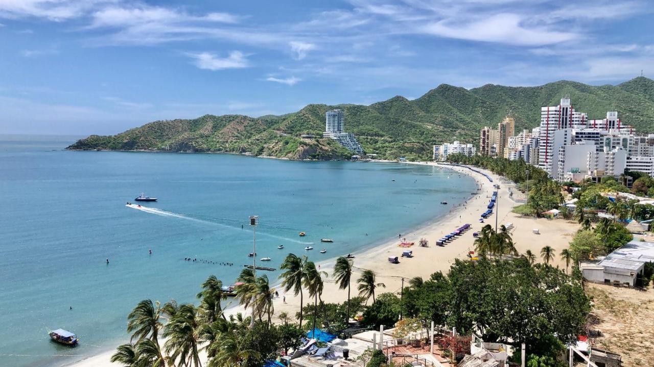 Edificio El Penon Del Rodadero Appartement Santa Marta  Buitenkant foto