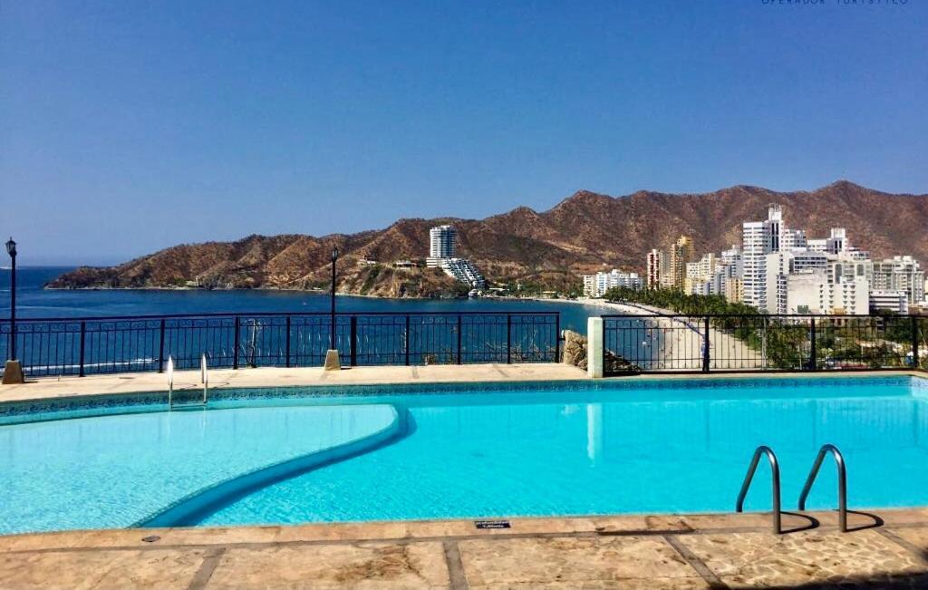 Edificio El Penon Del Rodadero Appartement Santa Marta  Buitenkant foto