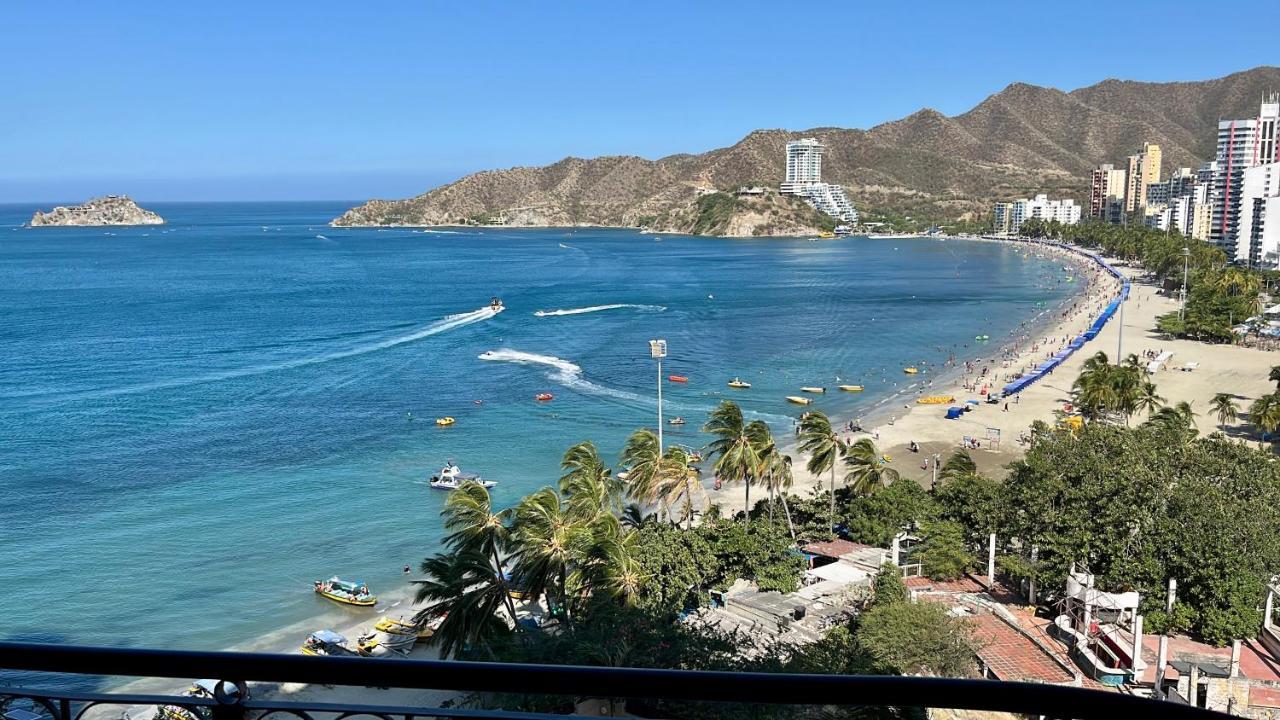 Edificio El Penon Del Rodadero Appartement Santa Marta  Buitenkant foto